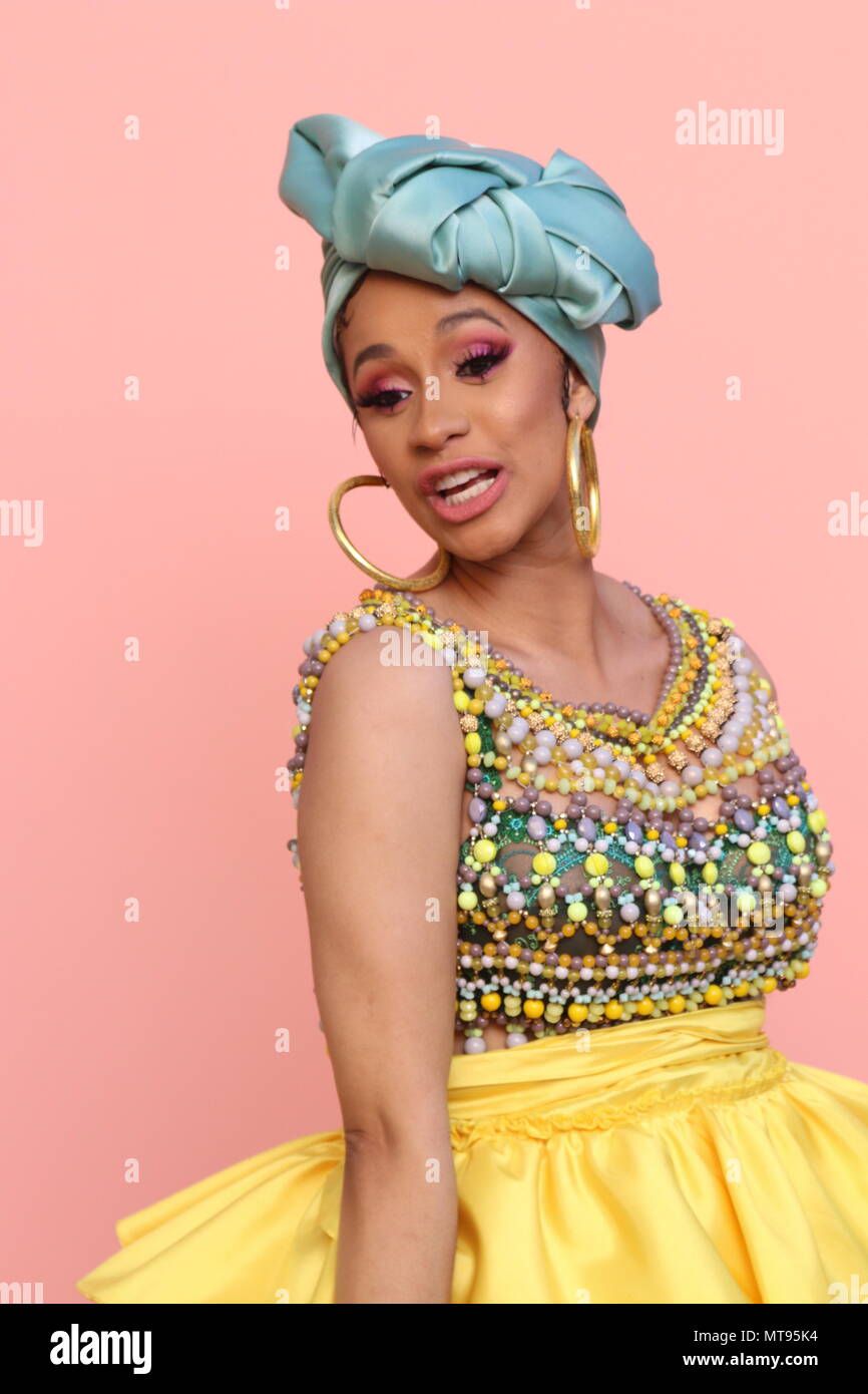 Miami, Florida, USA. 29th May, 2018. Cardi B on the set of her I Like It video shoot March 28, 2018 in Miami, Florida. Photo Credit: Walik Goshorn/Mediapunch/Alamy Live News Stock Photo