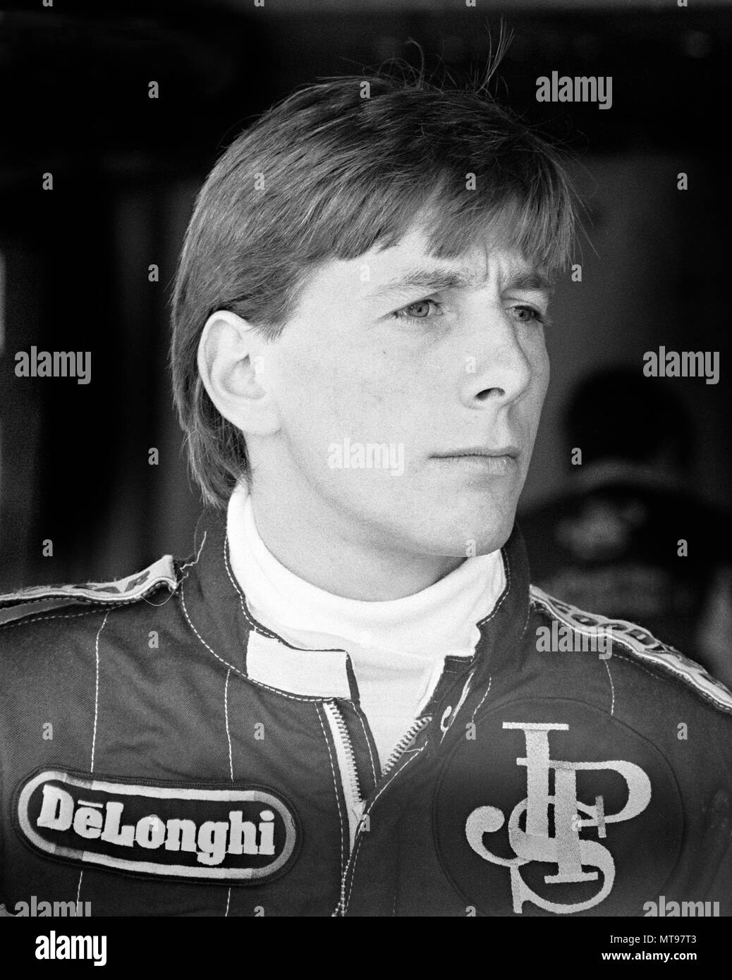Johnny Dumfries At The 1986 British Grand Prix Stock Photo Alamy