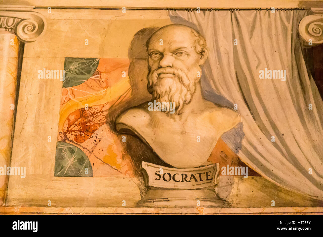 Socrates Portrait On Wall Tivoli Italy Socrates Was A Classical Socrates Portrait On Wall Tivoli Italy Socrates Was A Classical