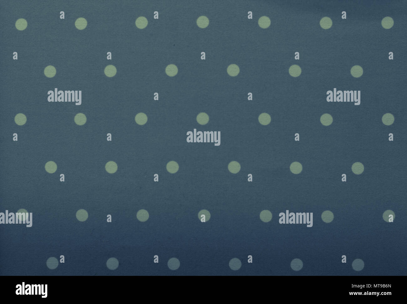 Grey-blue Fabric and white tiny polka dots background Stock Photo