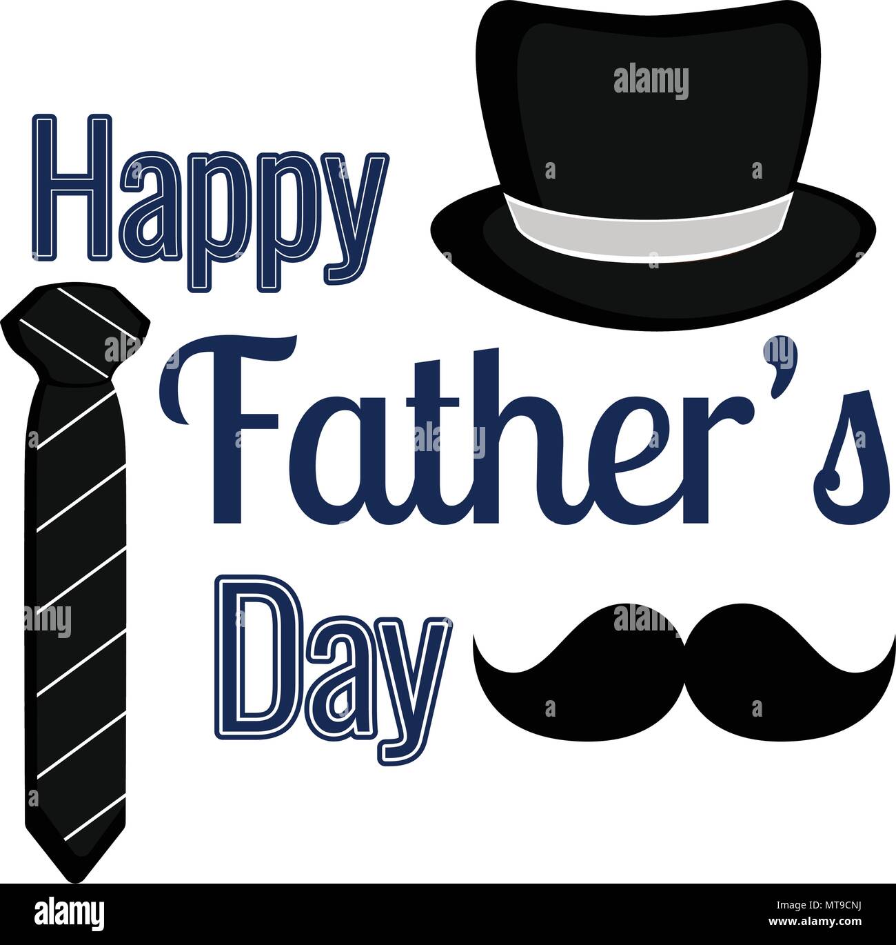 Hat mustache dad father celebration hi-res stock photography and