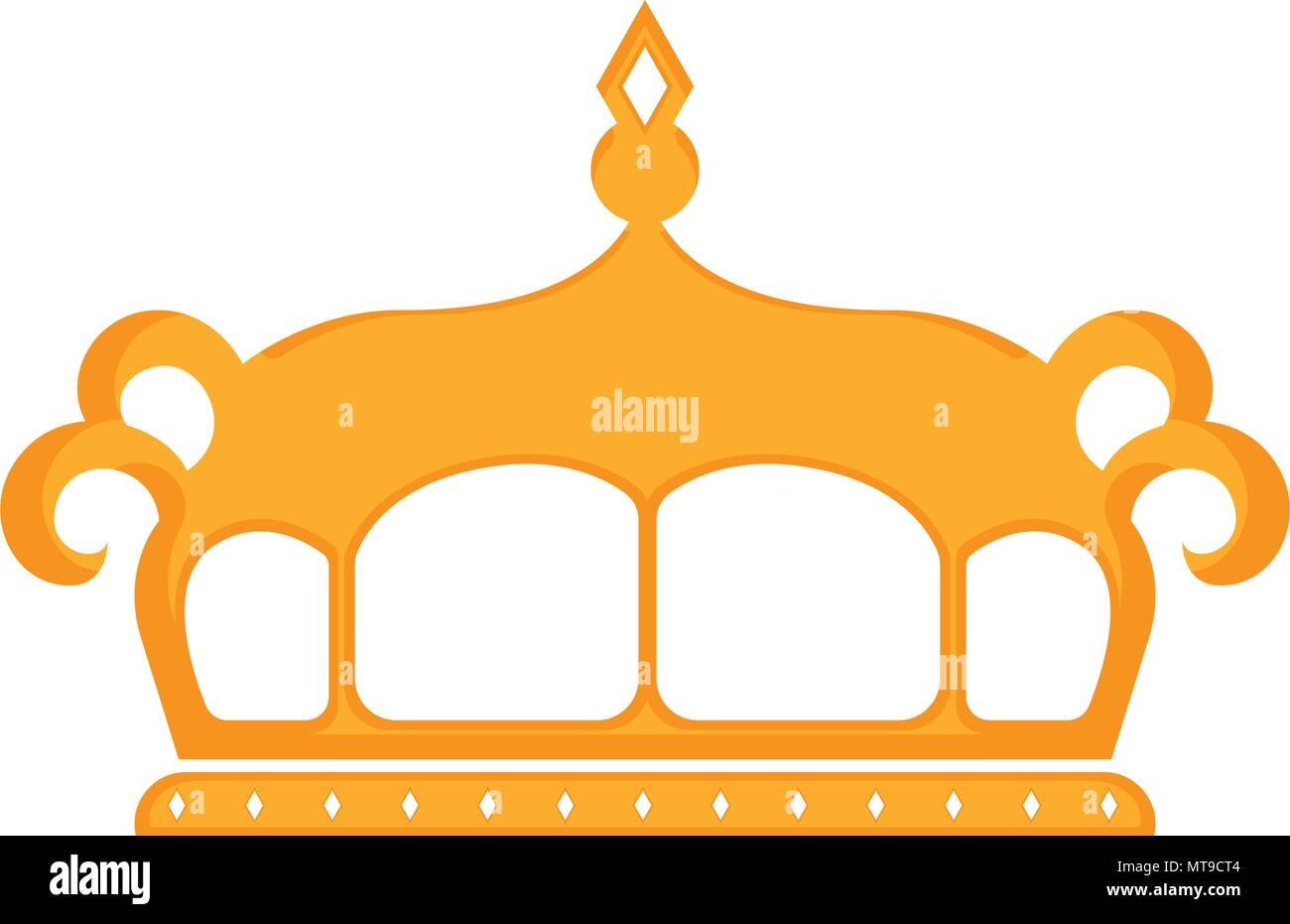 Golden crown icon Stock Vector Image & Art - Alamy