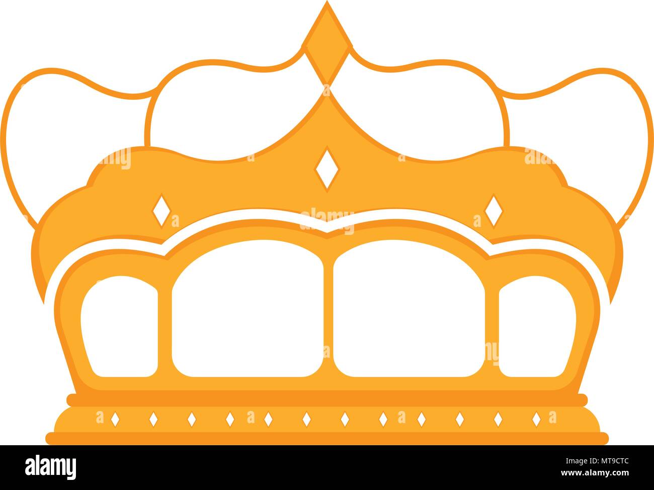 Golden crown icon Stock Vector Image & Art - Alamy