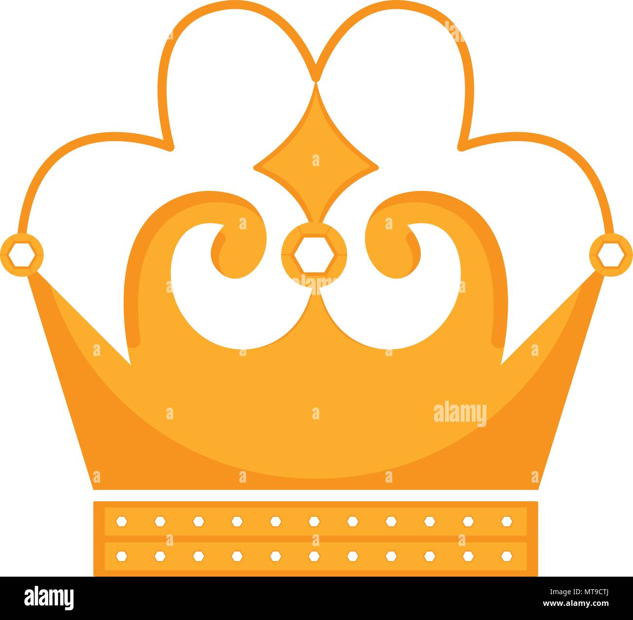 Golden crown icon Stock Vector Image & Art - Alamy