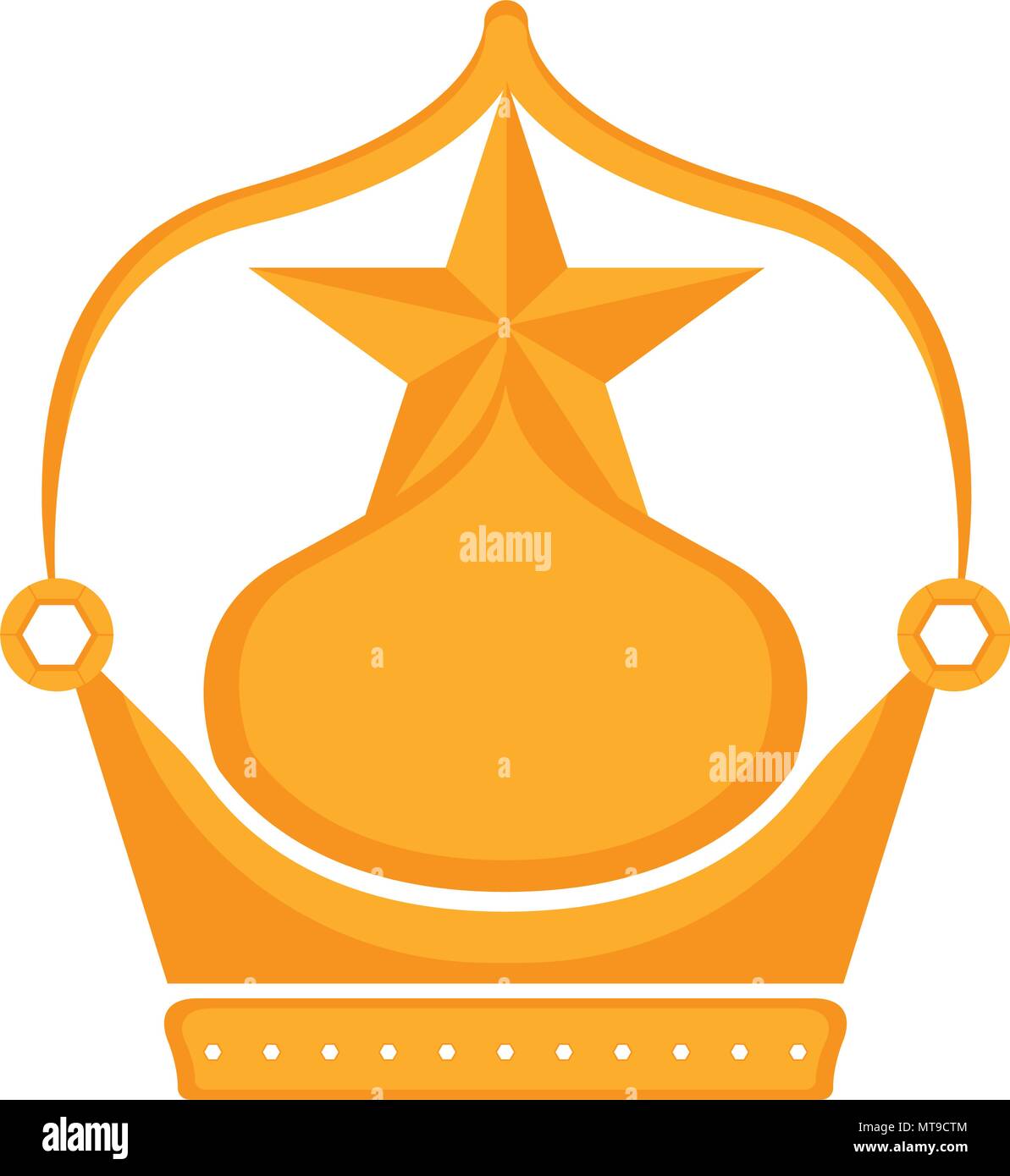 Golden crown icon Stock Vector Image & Art - Alamy
