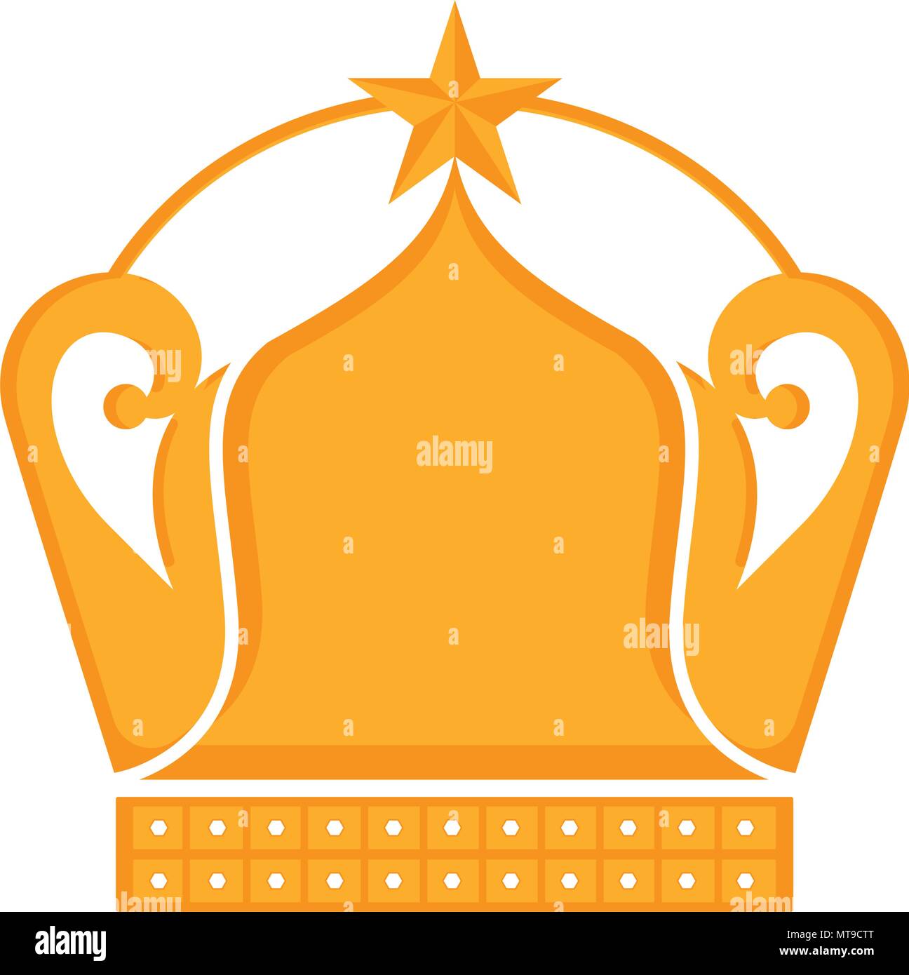 Golden crown icon Stock Vector Image & Art - Alamy