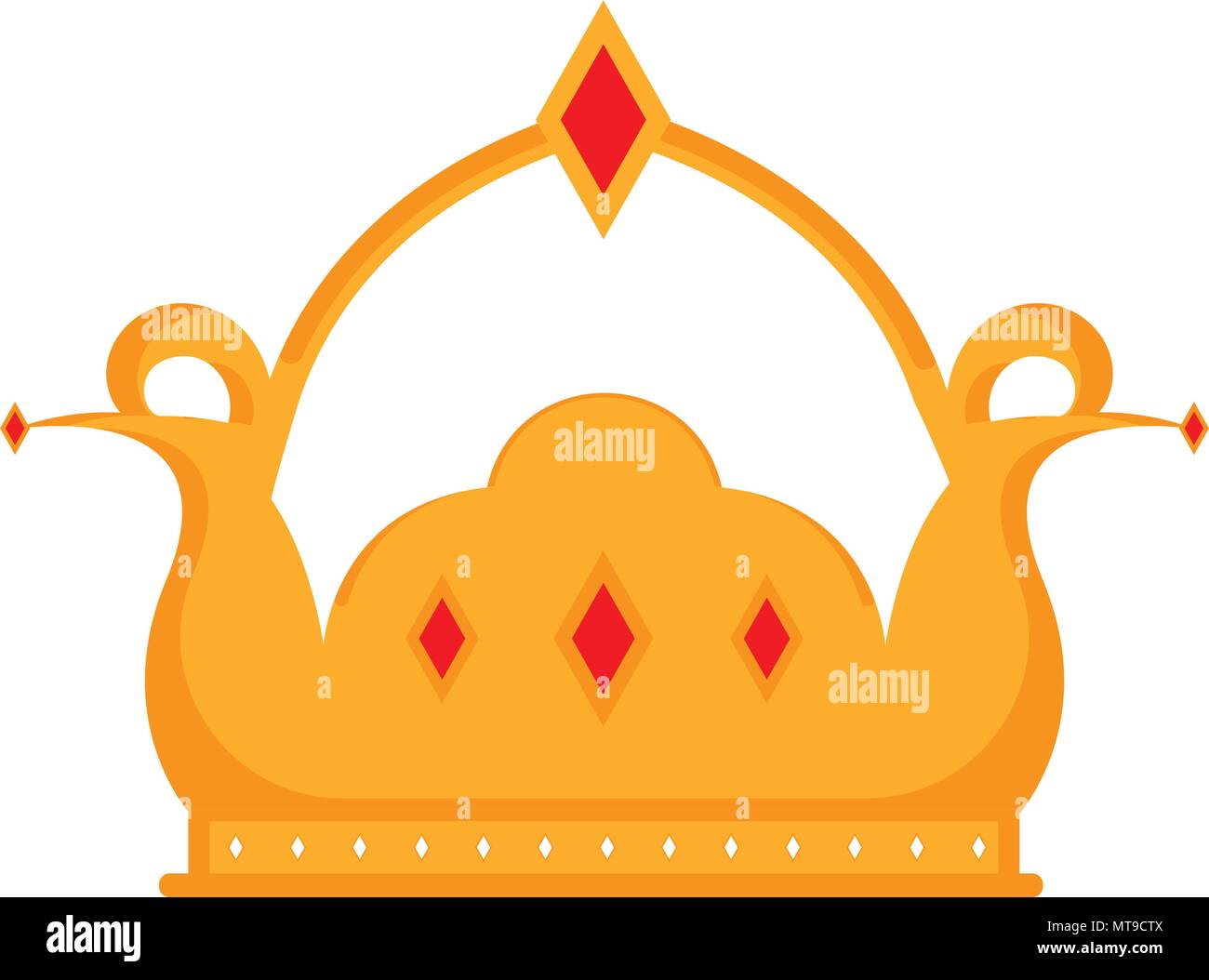 Golden crown icon Stock Vector Image & Art - Alamy