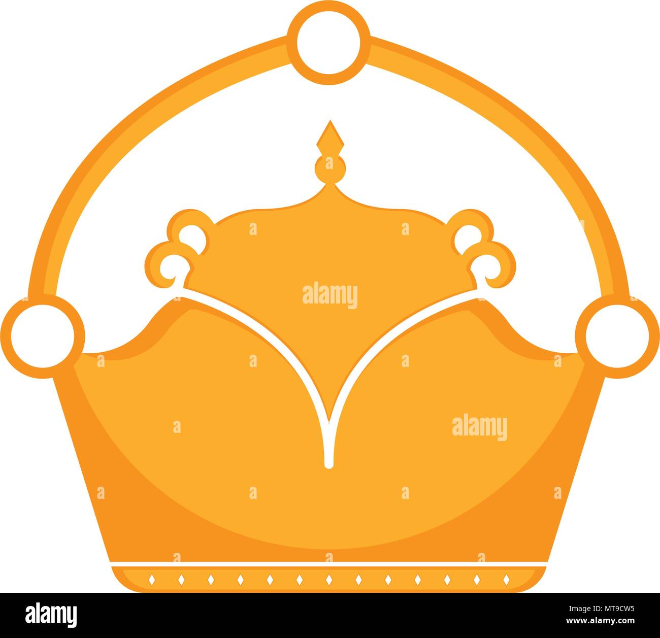 Golden crown icon Stock Vector Image & Art - Alamy