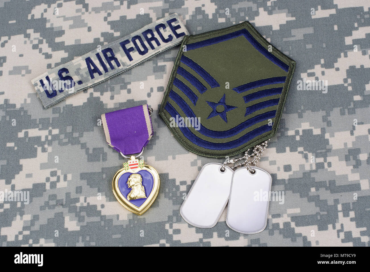 air force purple heart