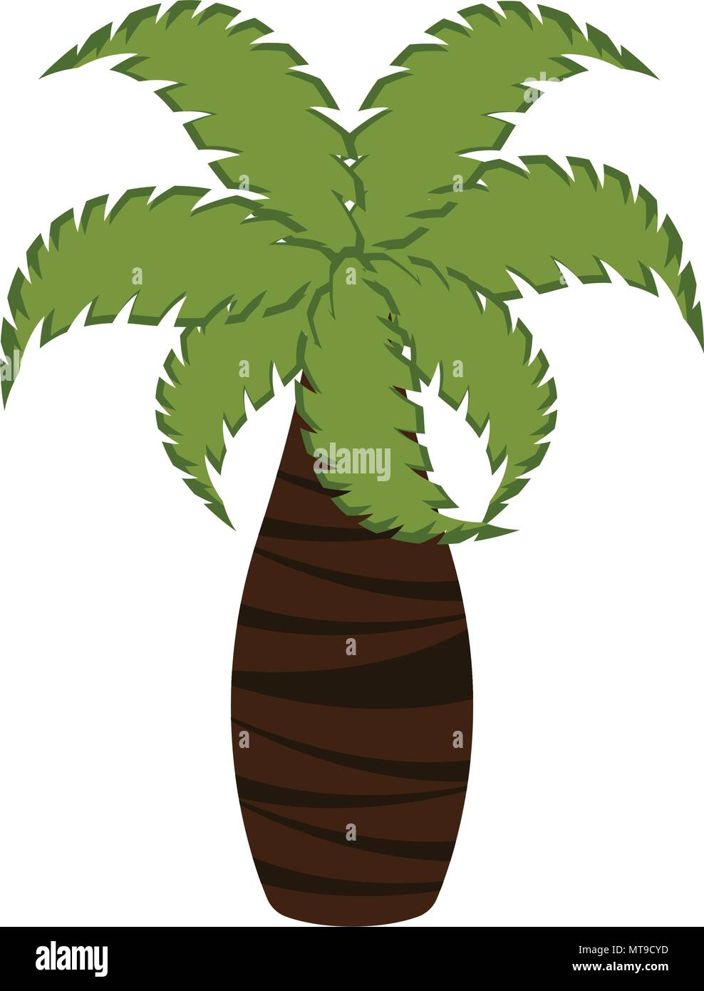 Isolated palm tree icon Stock Vector Image & Art - Alamy