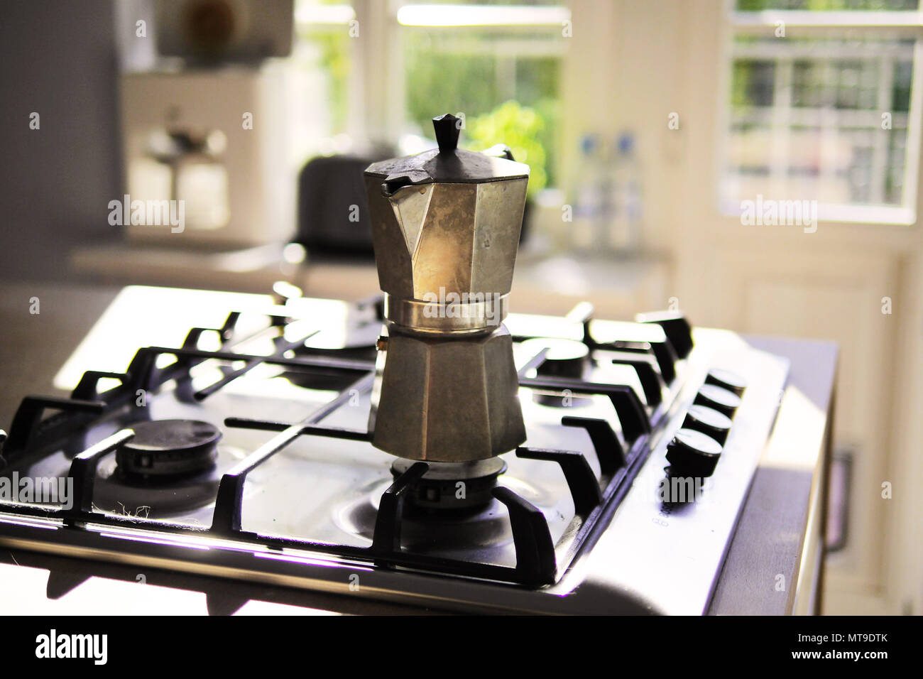 Stove top espresso maker hires stock photography and images Alamy