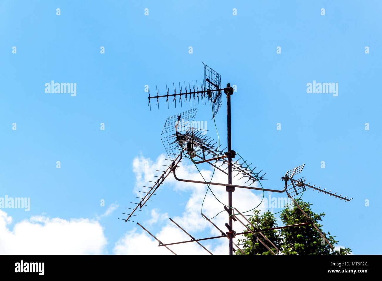 Television analog hi-res stock photography and images - Alamy