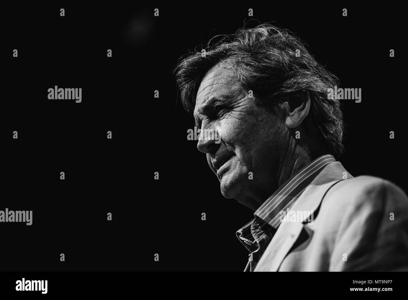 Saturday  26 May 2018  Pictured: Melvyn Bragg  Re: The 2018 Hay festival take place at Hay on Wye, Powys, Wales Stock Photo