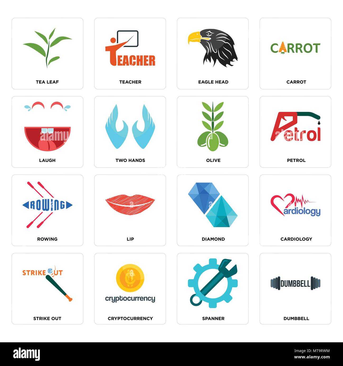 Cryptocurrency logo set Stock Vector Images - Page 3 - Alamy