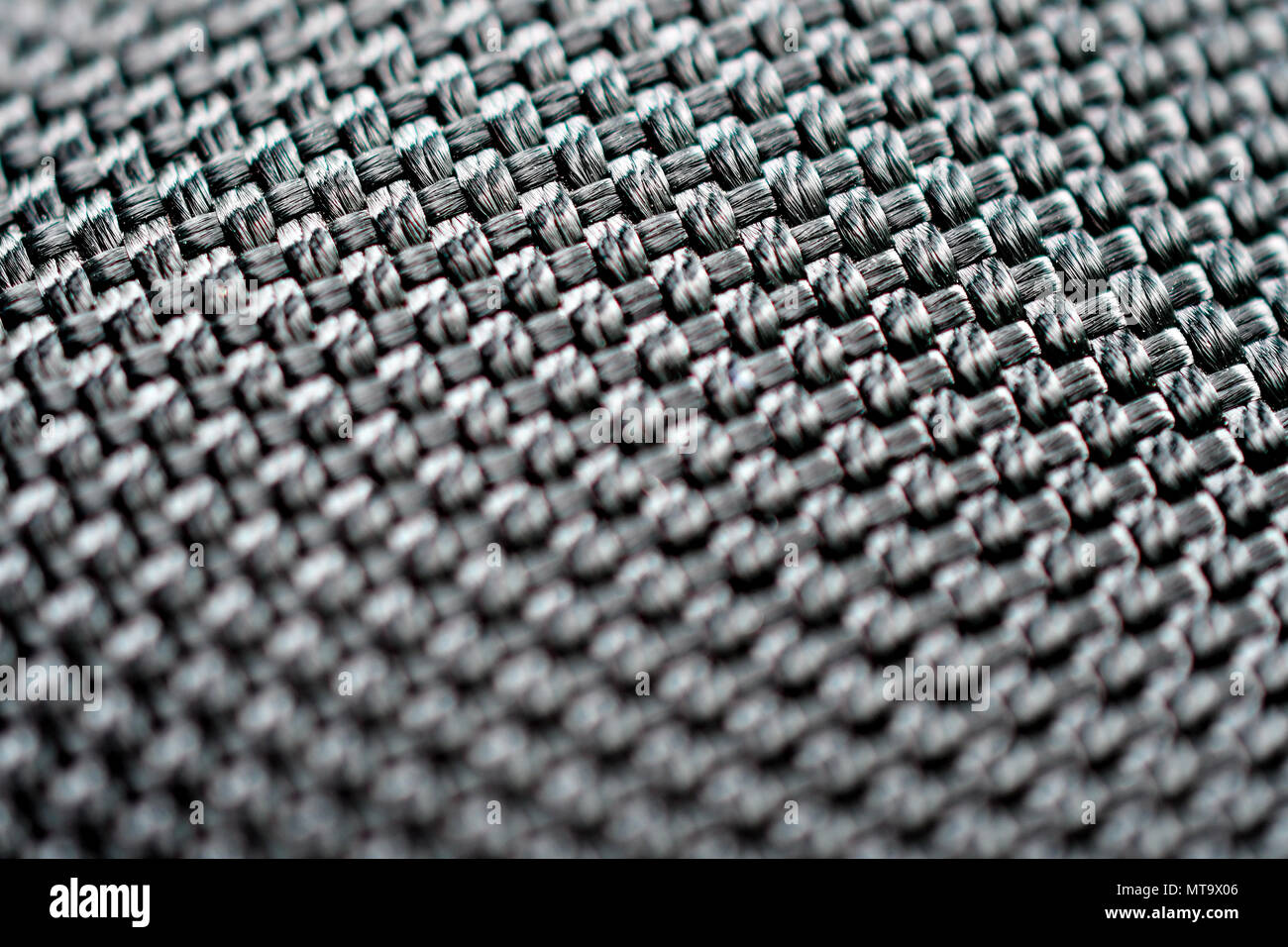 polyester fabrics macro textures Stock Photo