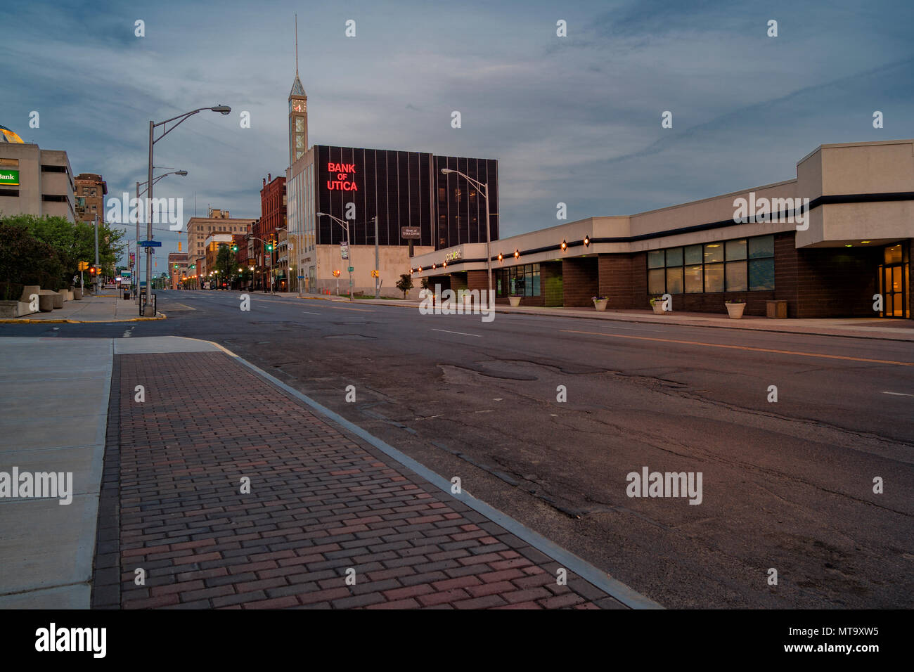 Utica clock tower hires stock photography and images Alamy