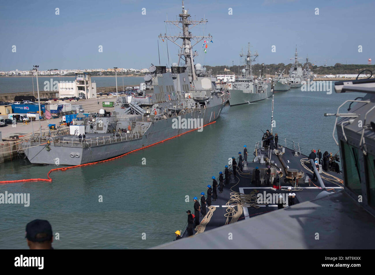 ROTA, Spain (March 12, 2018) The Arleigh Burke-class guided-missile ...