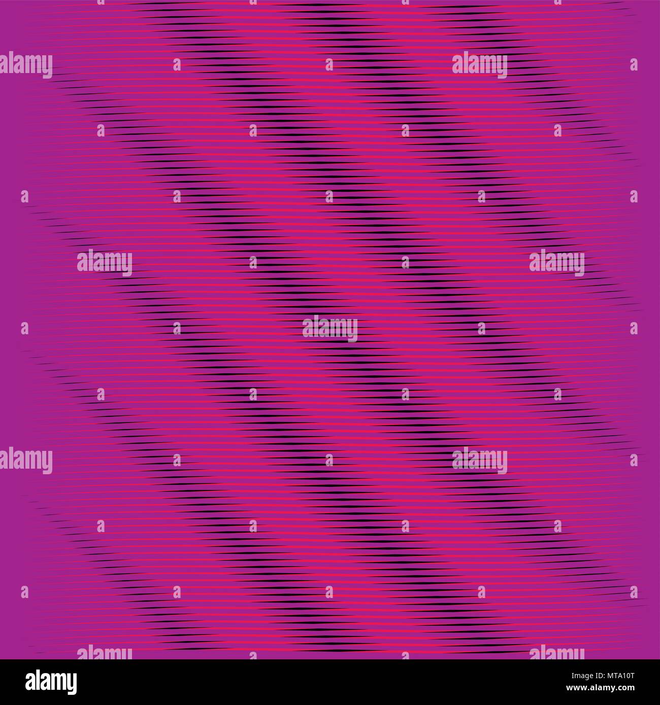 Purple background with wave stripes Stock Vector