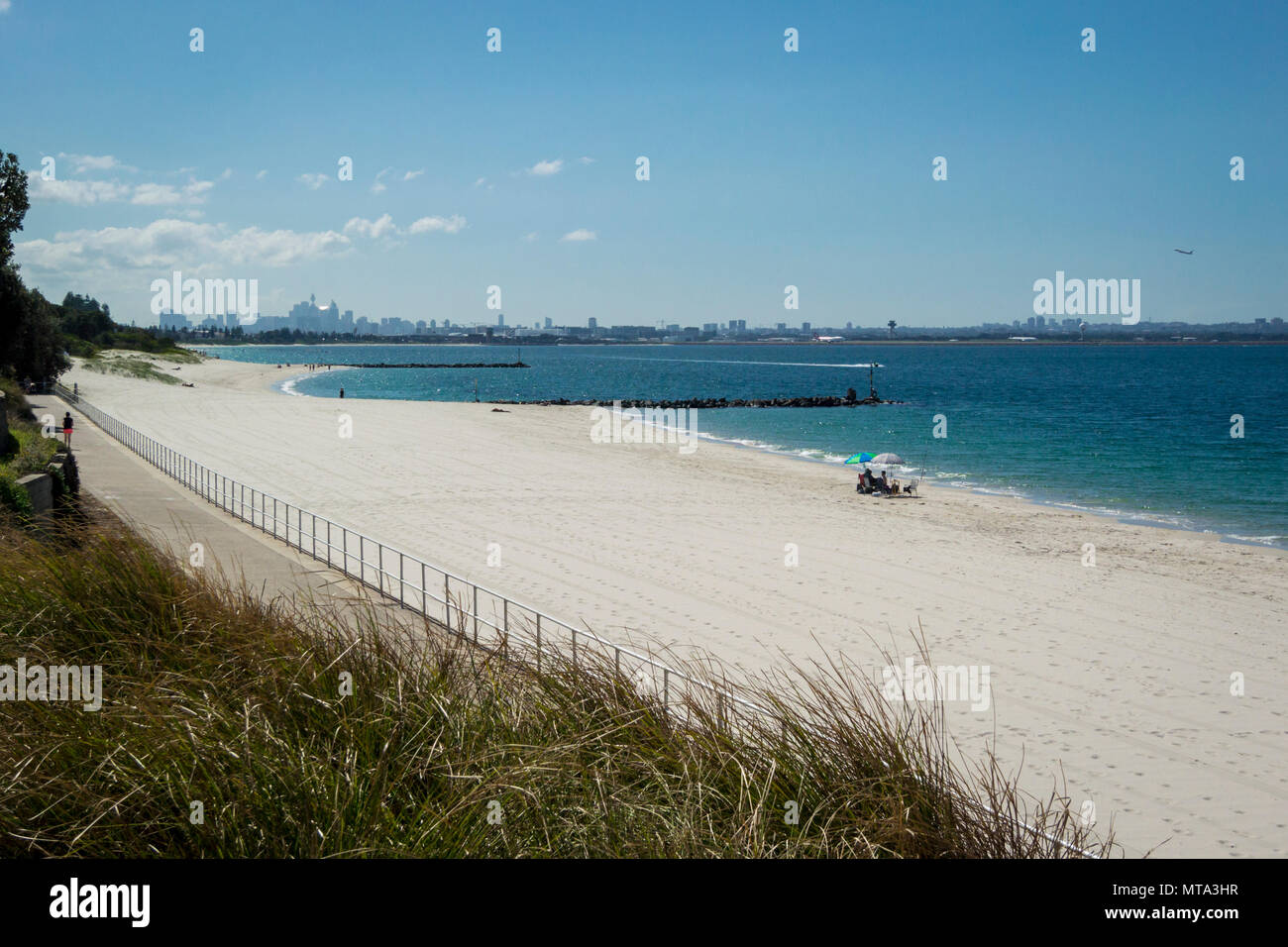 Ramsgate Beach in Botany Bay, Sydney, New South Wales, Australia, with