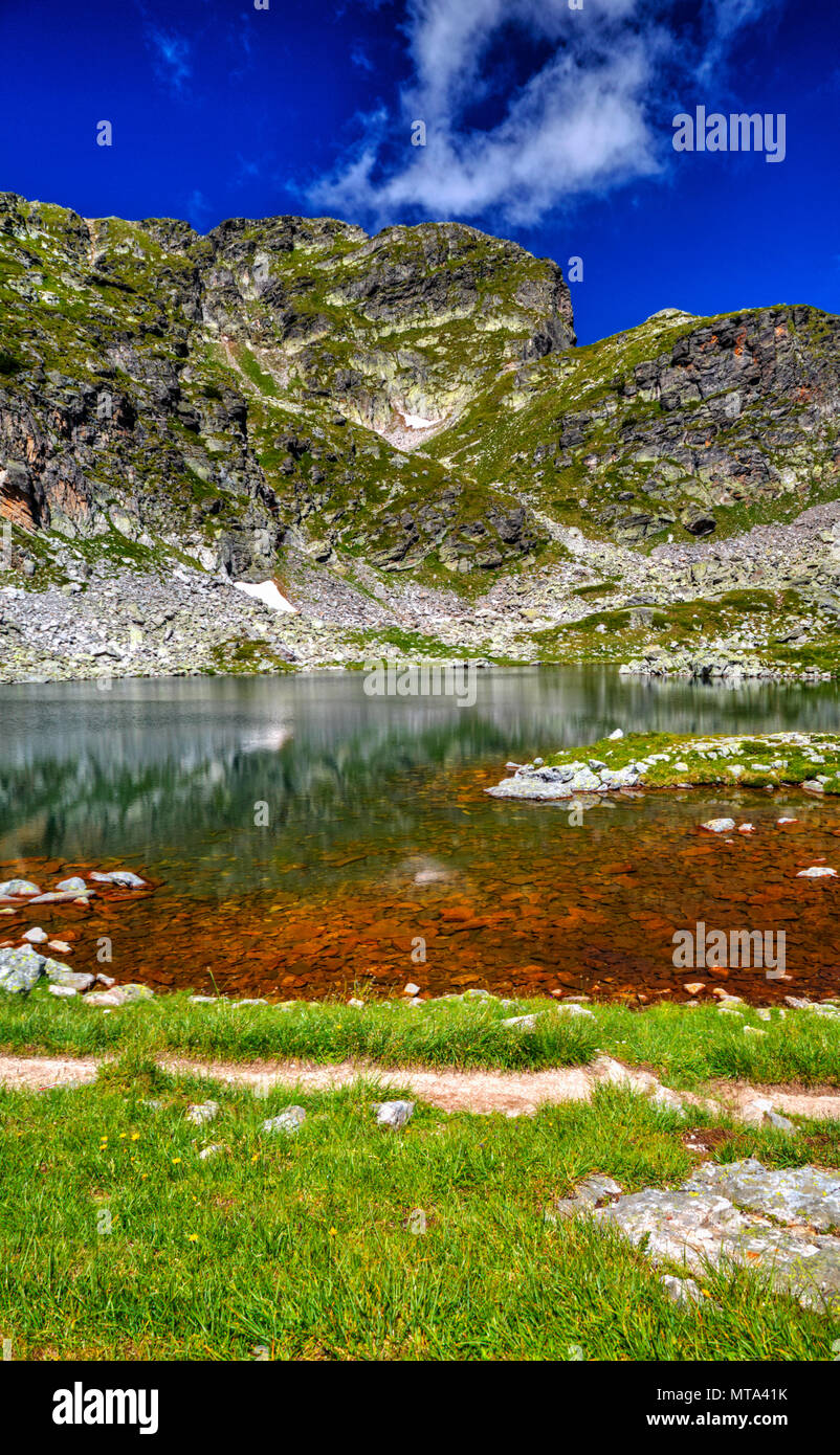 Beautiful landscape in the high mountain Stock Photo - Alamy