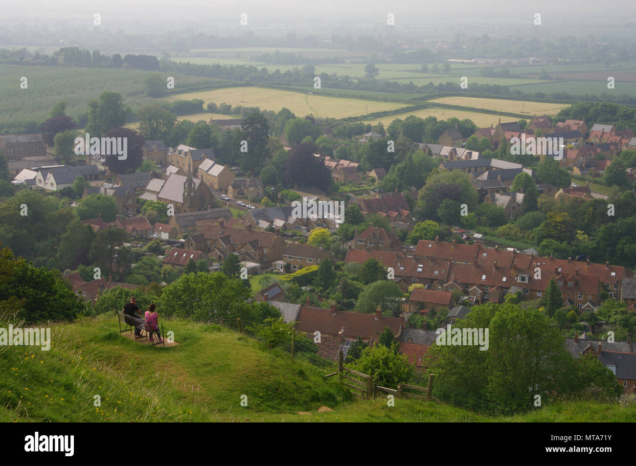 Ham Hill, Somerset Stock Photo