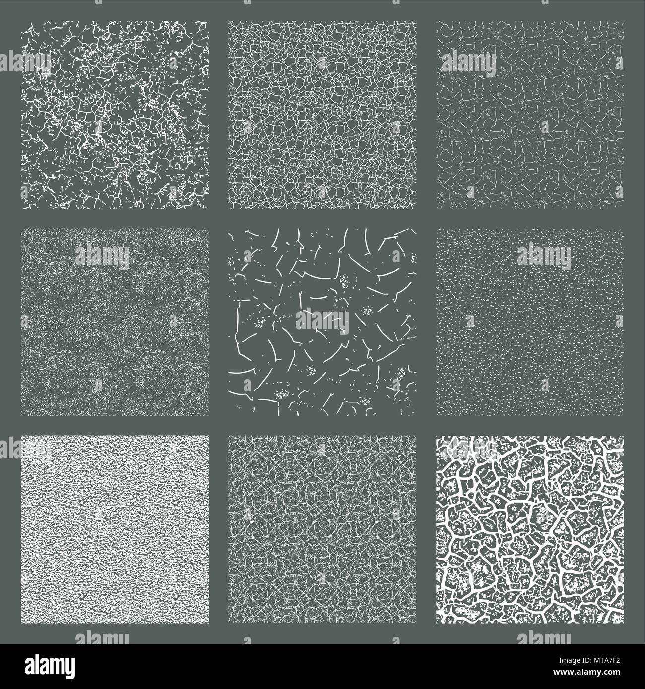 Set of abstract grunge texture backgrounds. Vector illustration Stock ...