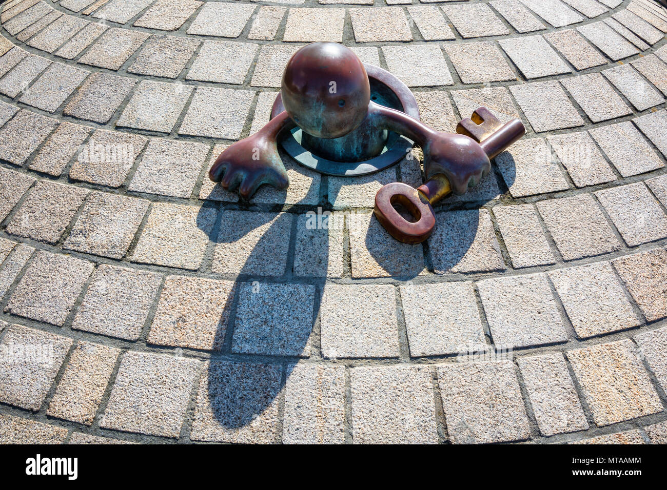 Scheveningen, The Netherlands, August 9, 2017 On the beach promenade