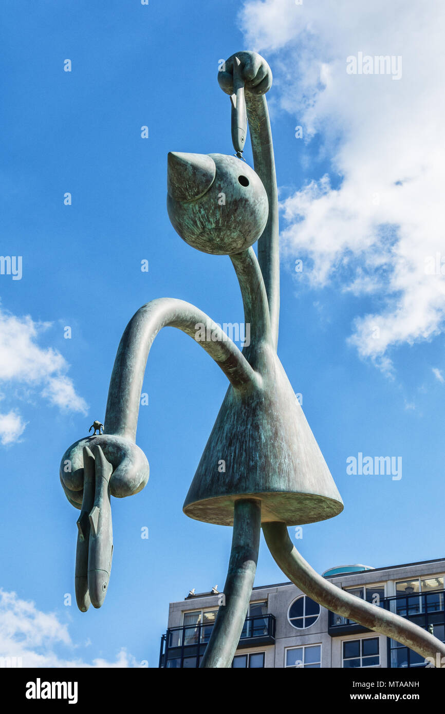 Scheveningen, The Netherlands, August 9, 2017 On the beach promenade