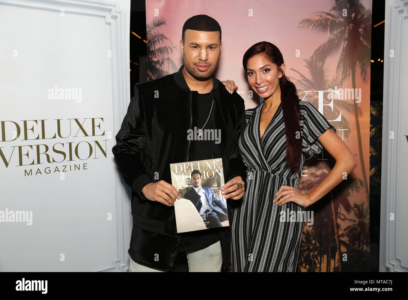 pint koste Har det dårligt Celebrities attend "Deluxe Version" Magazine Launch event at Hyde Sunset.  Featuring: Tim Hancock, Farah Abraham Where: Los Angeles, California,  United States When: 26 Apr 2018 Credit: Brian To/WENN.com Stock Photo -  Alamy