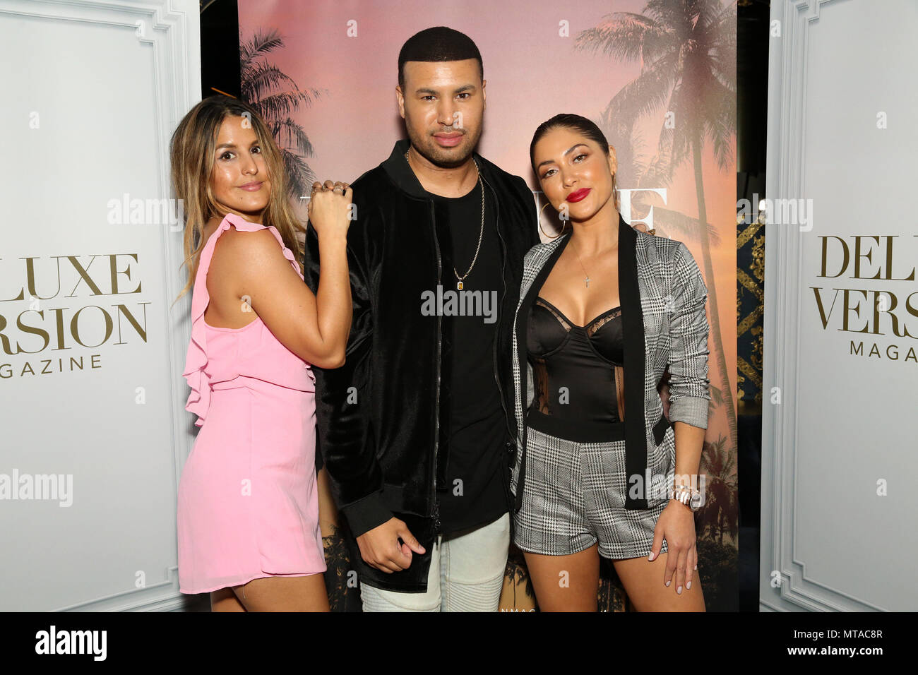 Celebrities attend "Deluxe Version" Magazine Launch event at Hyde