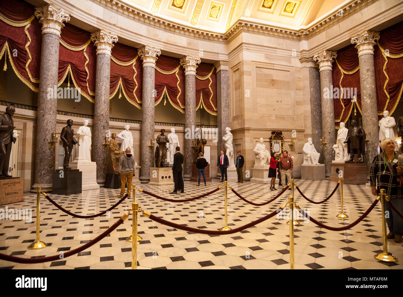 The Capitol Hill rotunda, Washington DC, USA Stock Photo