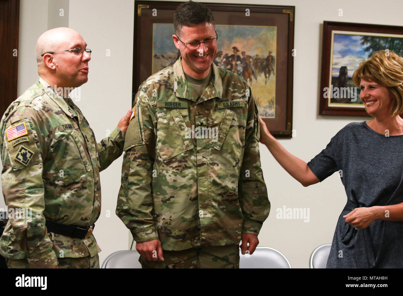 Col. John Rueger joined the ranks of Kansas Army National Guard general