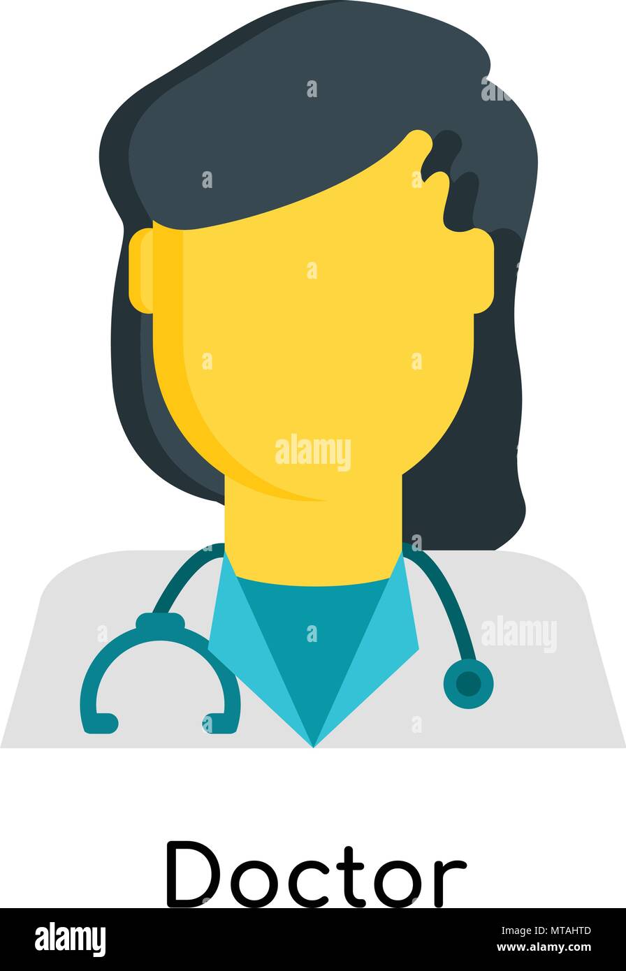 Doctor icon isolated on white background for your web and mobile app ...