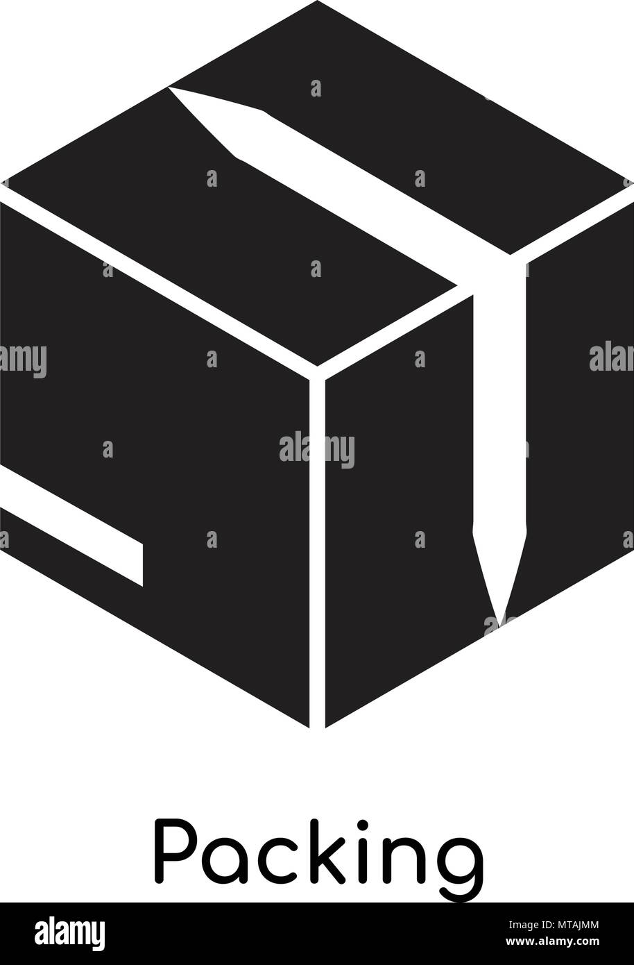 Packing icon isolated on white background for your web and mobile app ...