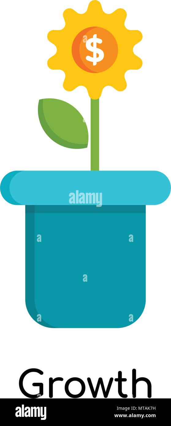 Growth icon isolated on white background for your web and mobile app ...