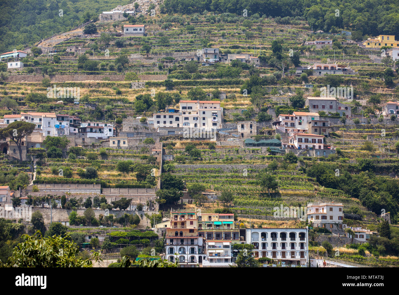 View from Ravello on the village of Scala, Amalfi Coast Italy Stock Photo -  Alamy