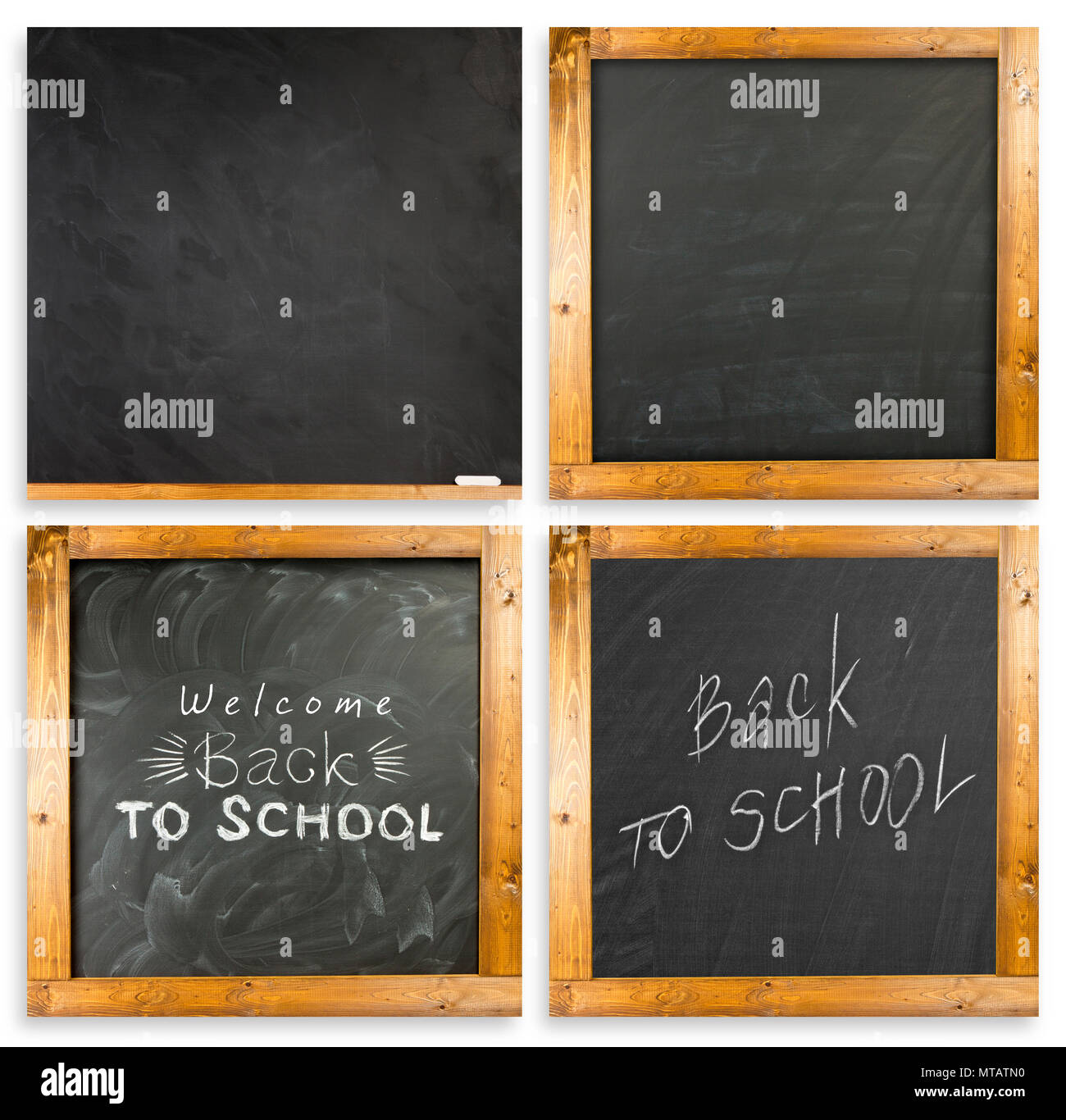 French Chalk Board Slate Blackboard Wood framed chalkbourd small Childs