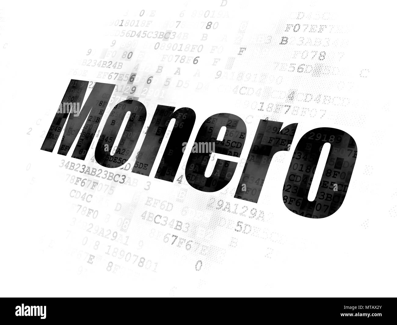 Monero mining Black and White Stock Photos & Images - Alamy