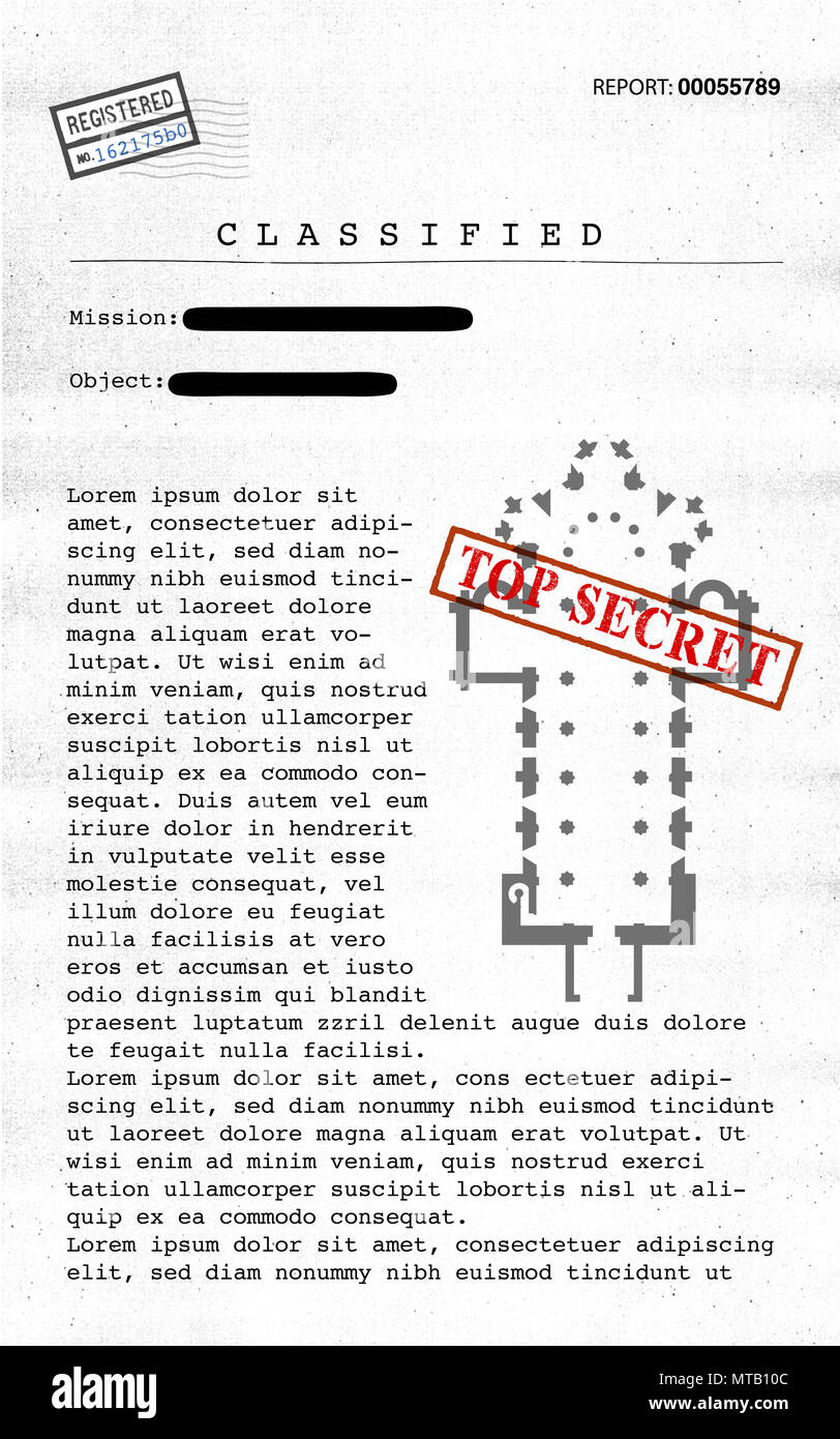 Top secret document hi-res stock photography and images Alamy