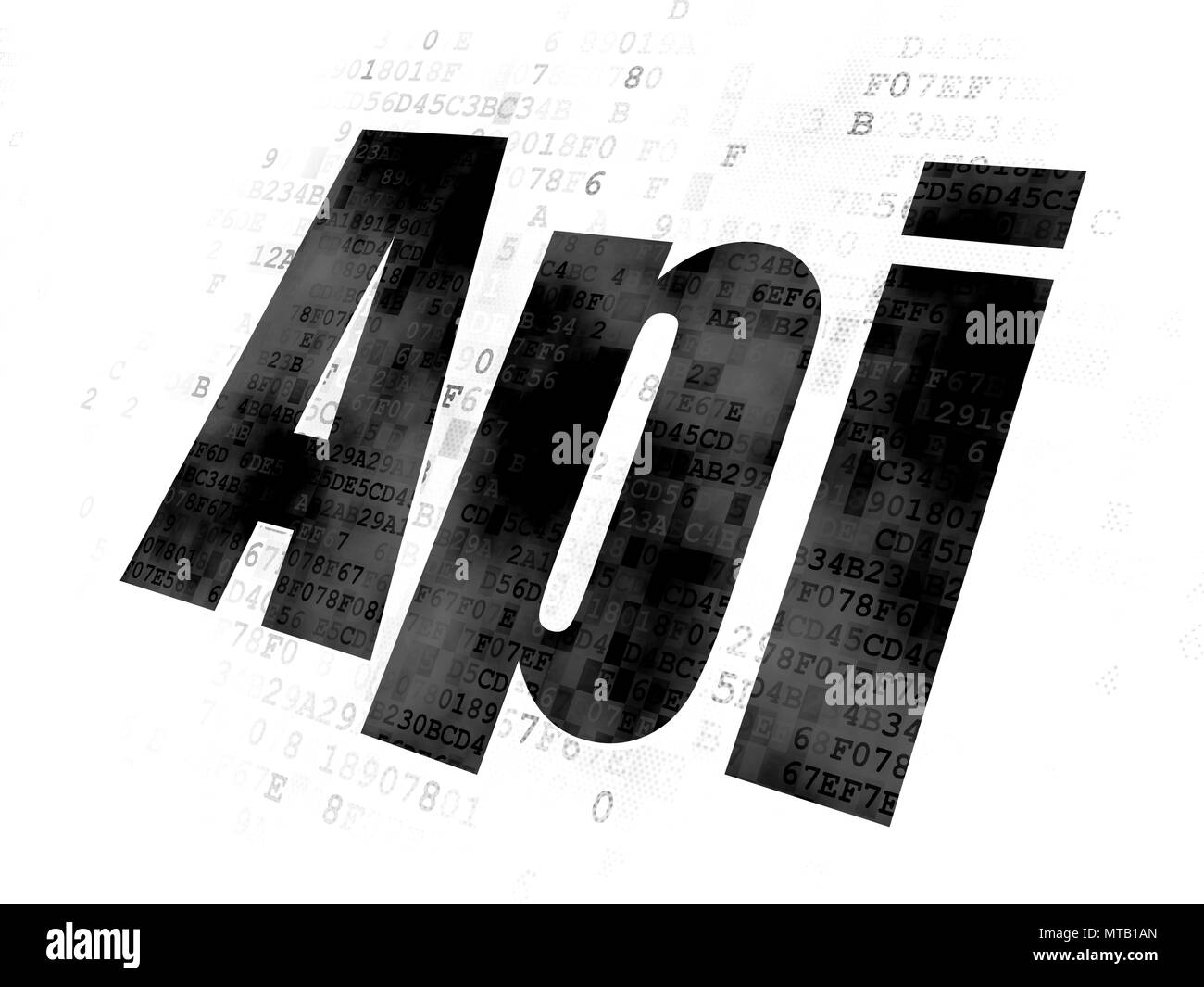 Application data digital computer software Black and White Stock Photos ...