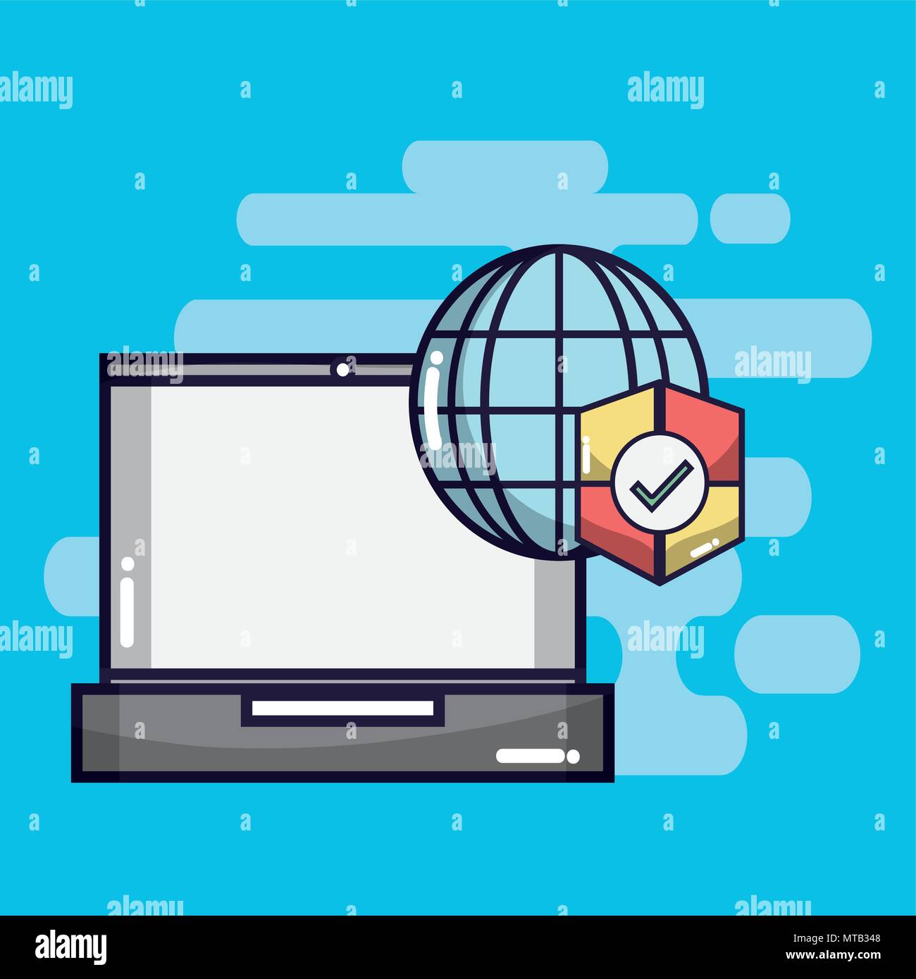Security system and antivirus Stock Vector Image & Art - Alamy