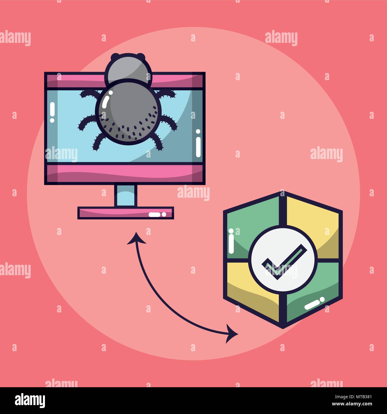 Security system technology Stock Vector Image & Art - Alamy