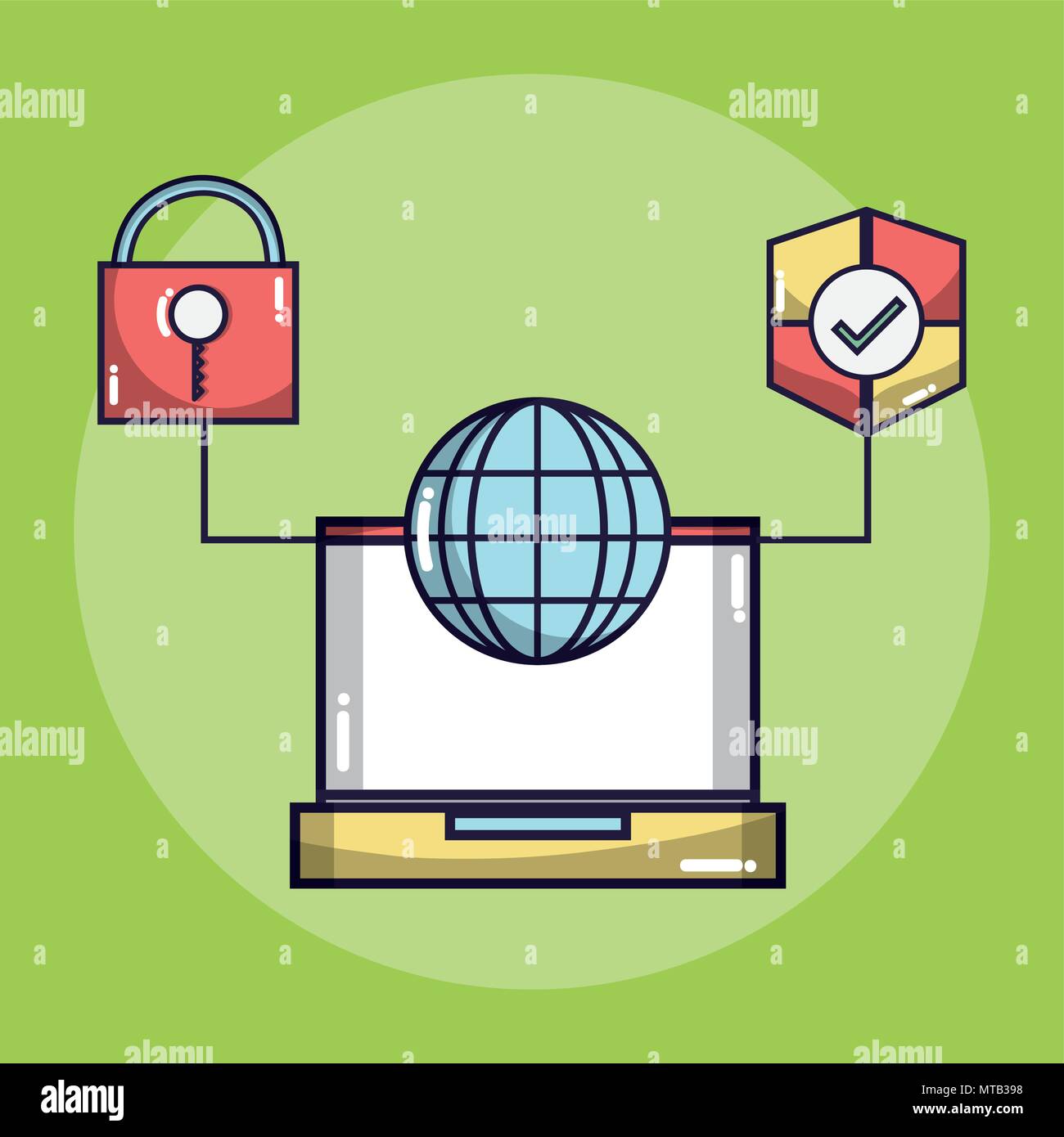 Security system technology Stock Vector Image & Art - Alamy