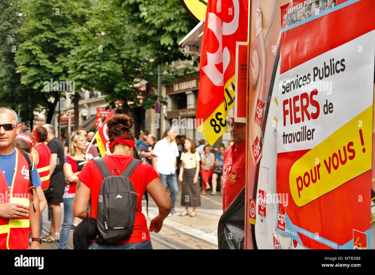 Labor Demonstration High Resolution Stock Photography and Images 