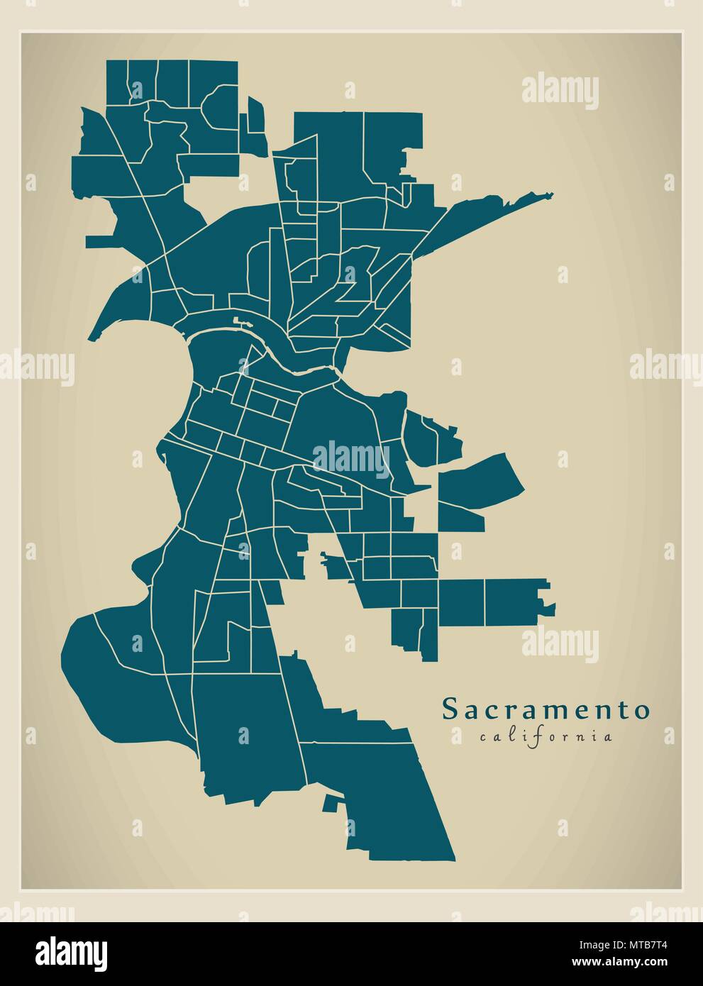 Sacramento city Stock Vector Images Alamy