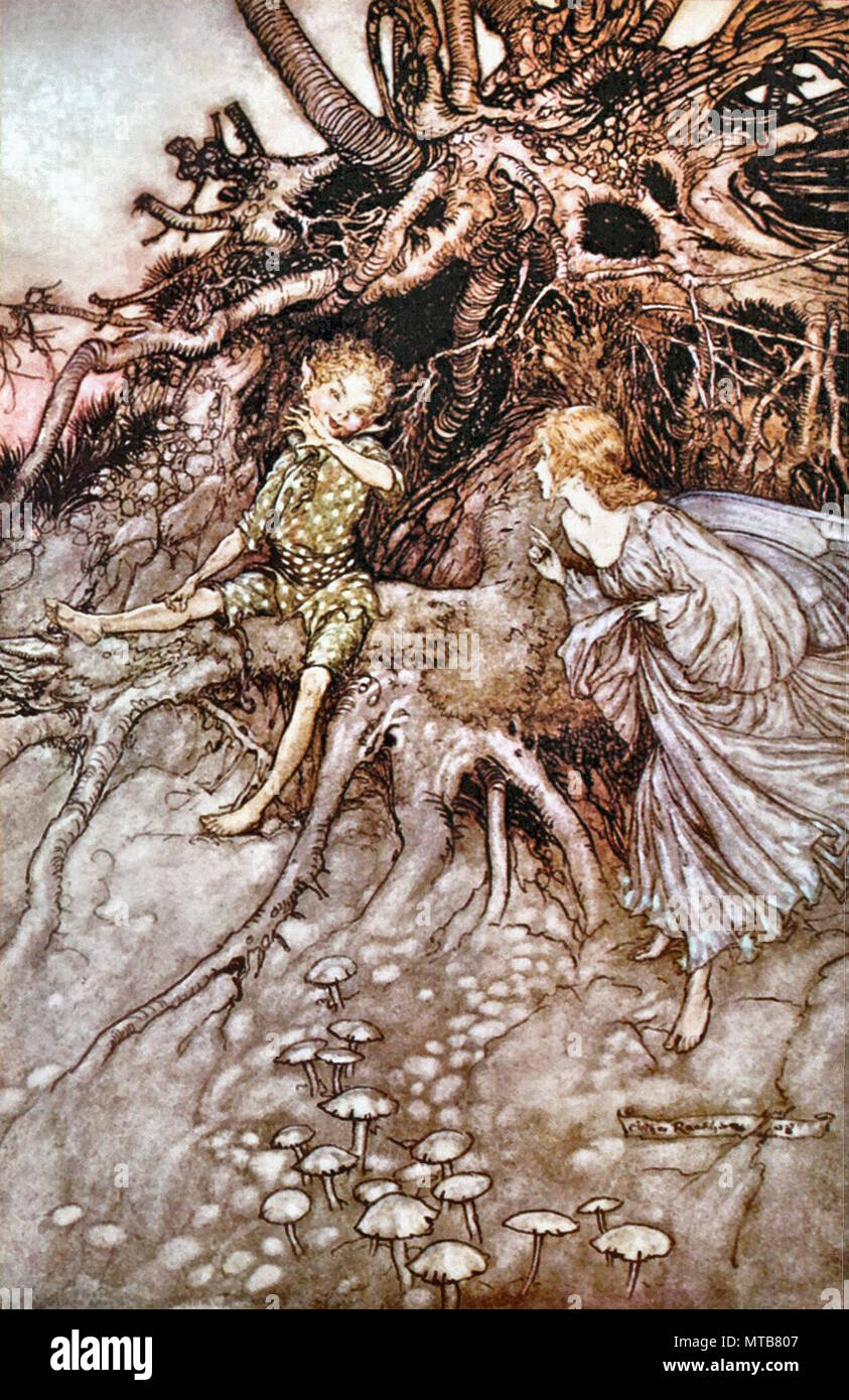 Rackham Arthur - a Midsummer Night's Dream 3 Stock Photo - Alamy