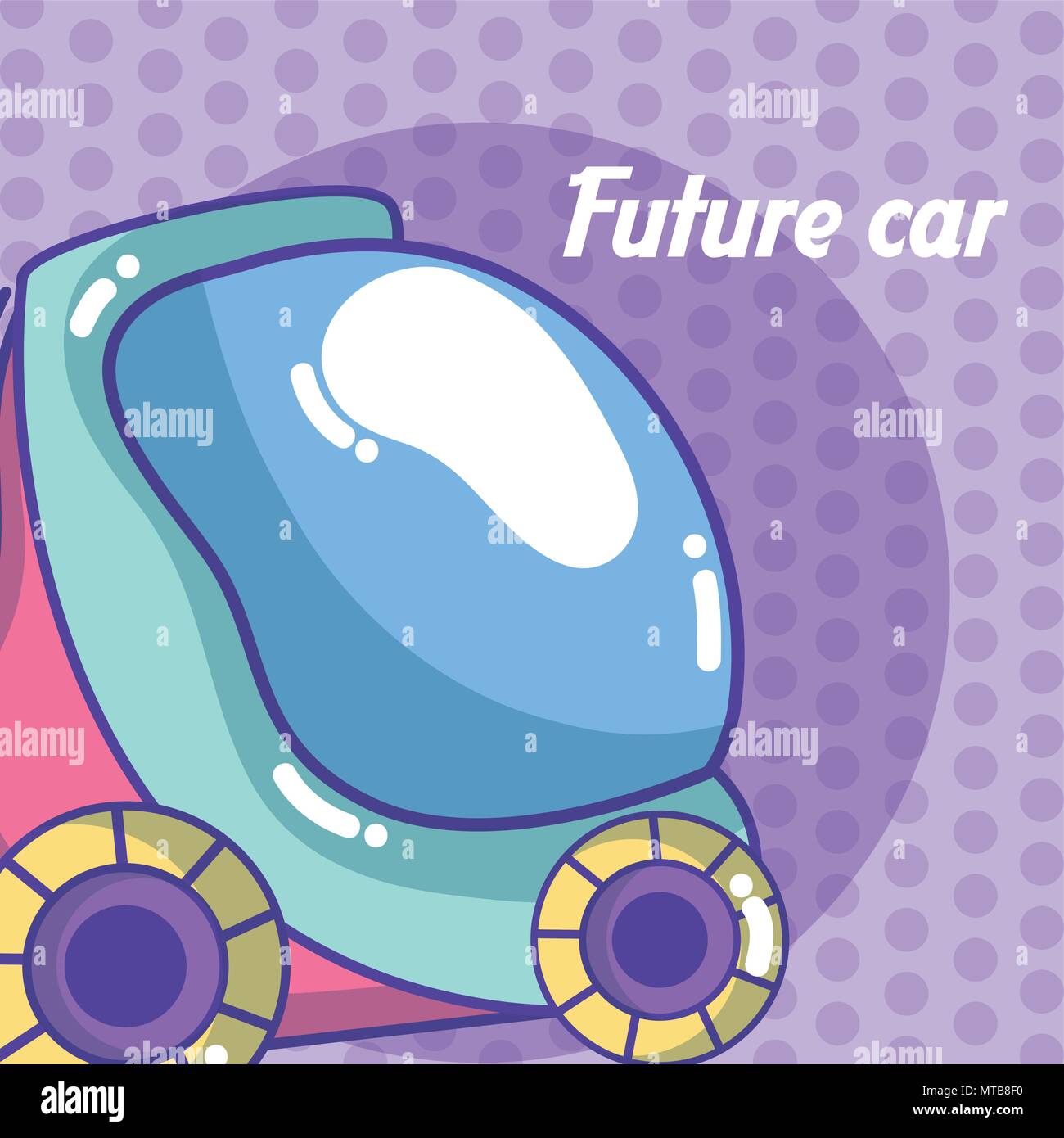 Future car vehicle concept Stock Vector