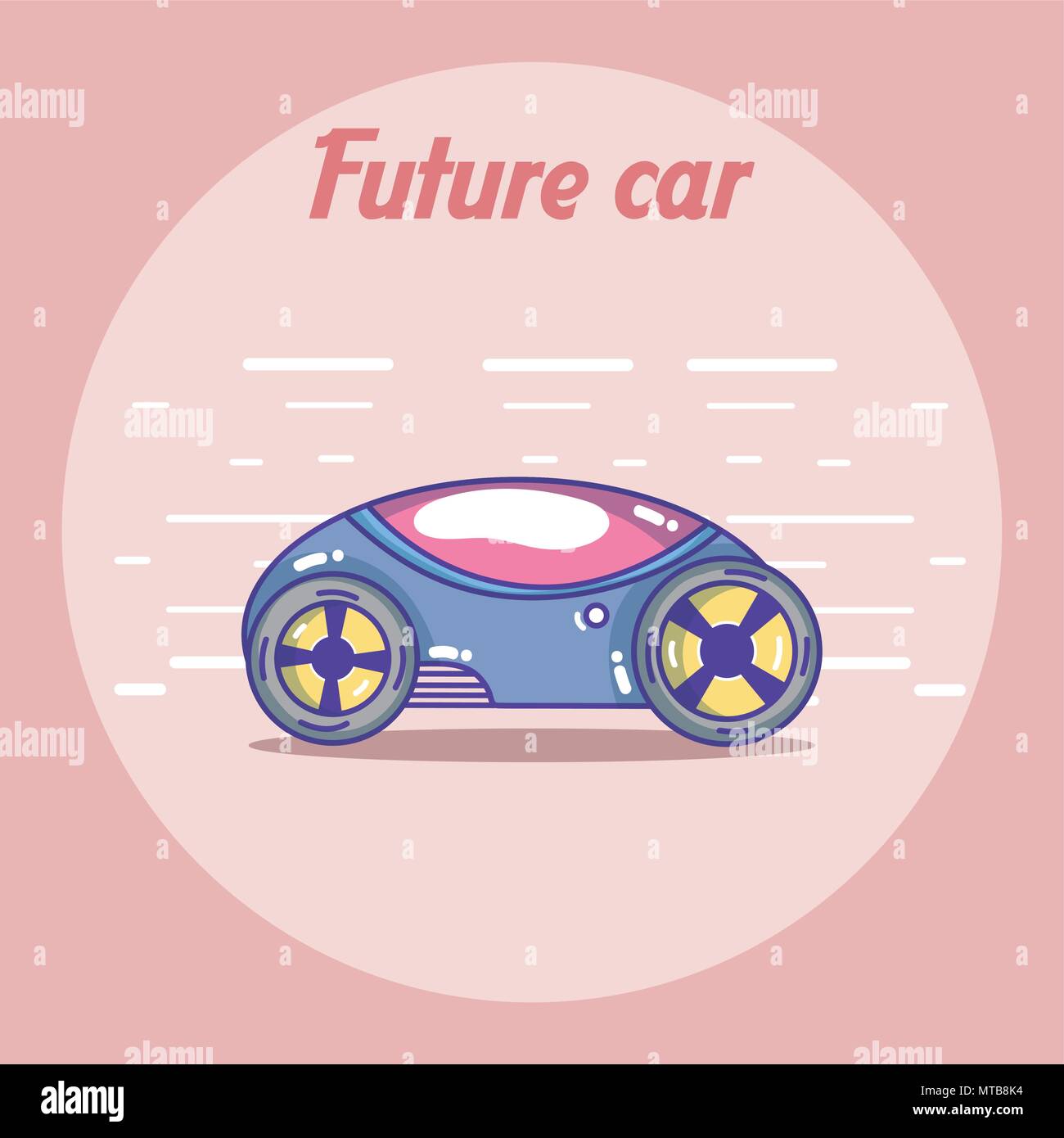 Future car vehicle concept Stock Vector