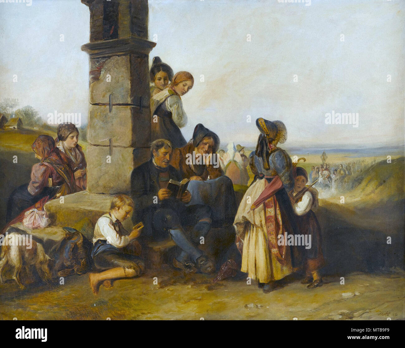 Corpus christi procession painting hi-res stock photography and images ...