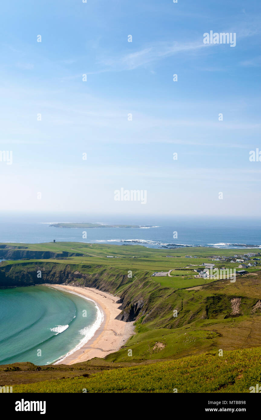 Malin Beg a small Gaeltacht village, County Donegal, Ireland. It is